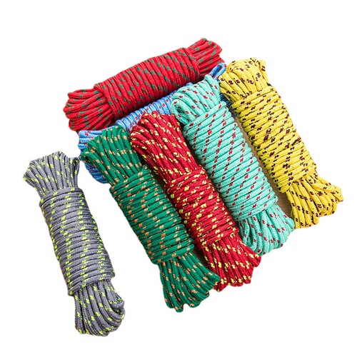 Clothesline, outdoor quilt-drying artifact, outdoor clothesline tightening buckle, bold rope for hanging clothes on the roof