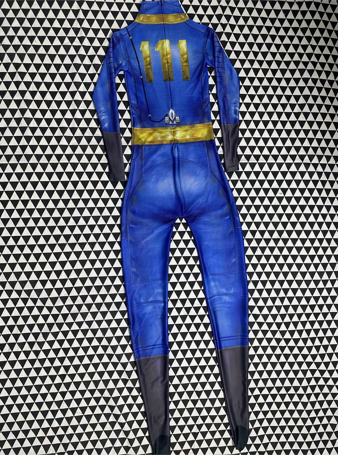 Fallout Vault Suit Cosplay Jumpsuit 111 Bodysuit Costume Adult Kids  Halloween