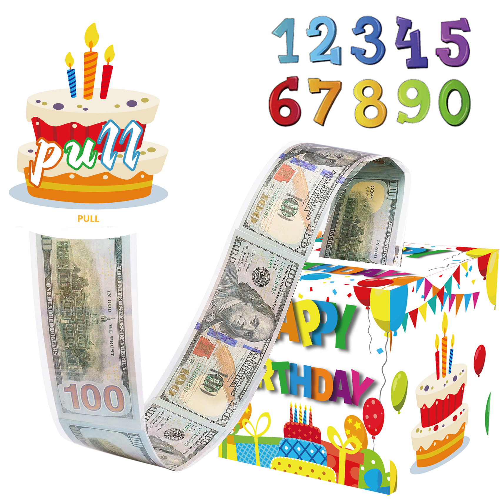 스팟 티타늄 화이트 컬러 케이크 디지털 스티커 02 (독점 디자인)