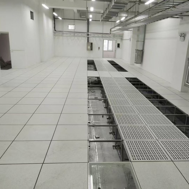 オールスチール製帯電防止床、コンピュータルーム、学校監視室、PVC/HPL化粧板、空中帯電防止床、可動式床|undefined
