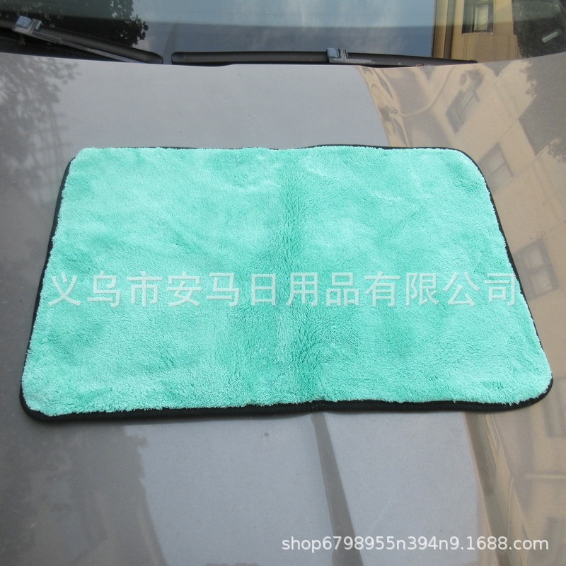 Fiber towel coral fleece gloves 8-shaped chenille sponge block home kitchen bathroom cleaning tools