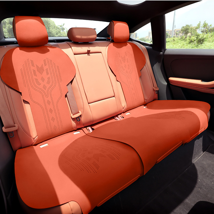 Weilai et5 special car seat cushion four seasons universal saddle cushion suede half bag ventilated ET5T seat cover cushion