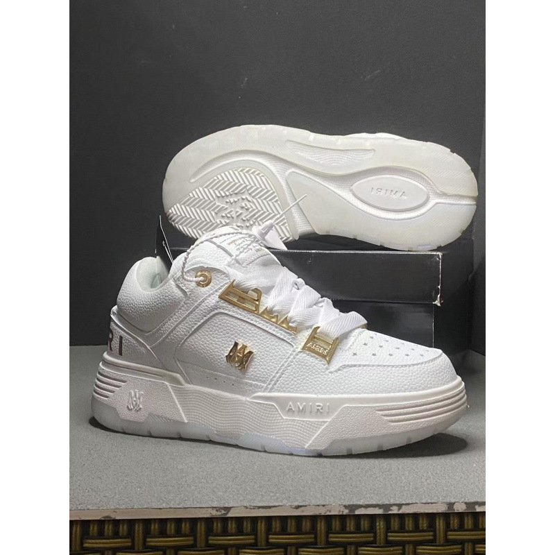 Nuevo AMIRI marca de moda para hombres y mujeres zapatos de skate de altura baja, zapatos deportivos casuales de suela gruesa, zapatos de moda de pareja image 23