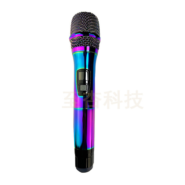 Wireless colorful universal microphone with accessories