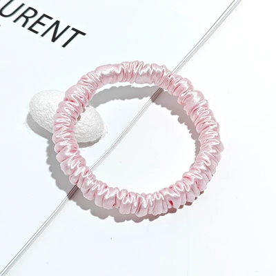High-End Hair Accessory for Women | Saç üçün rezinlər - 30mm-1cm-hair-tie-girly-pink