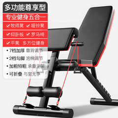 Dumbbell Bench Supine Sit-Up Fitness Equipment Home Multi-functional Assistant Device Supine Board Fitness Chair Fly Bird Bench