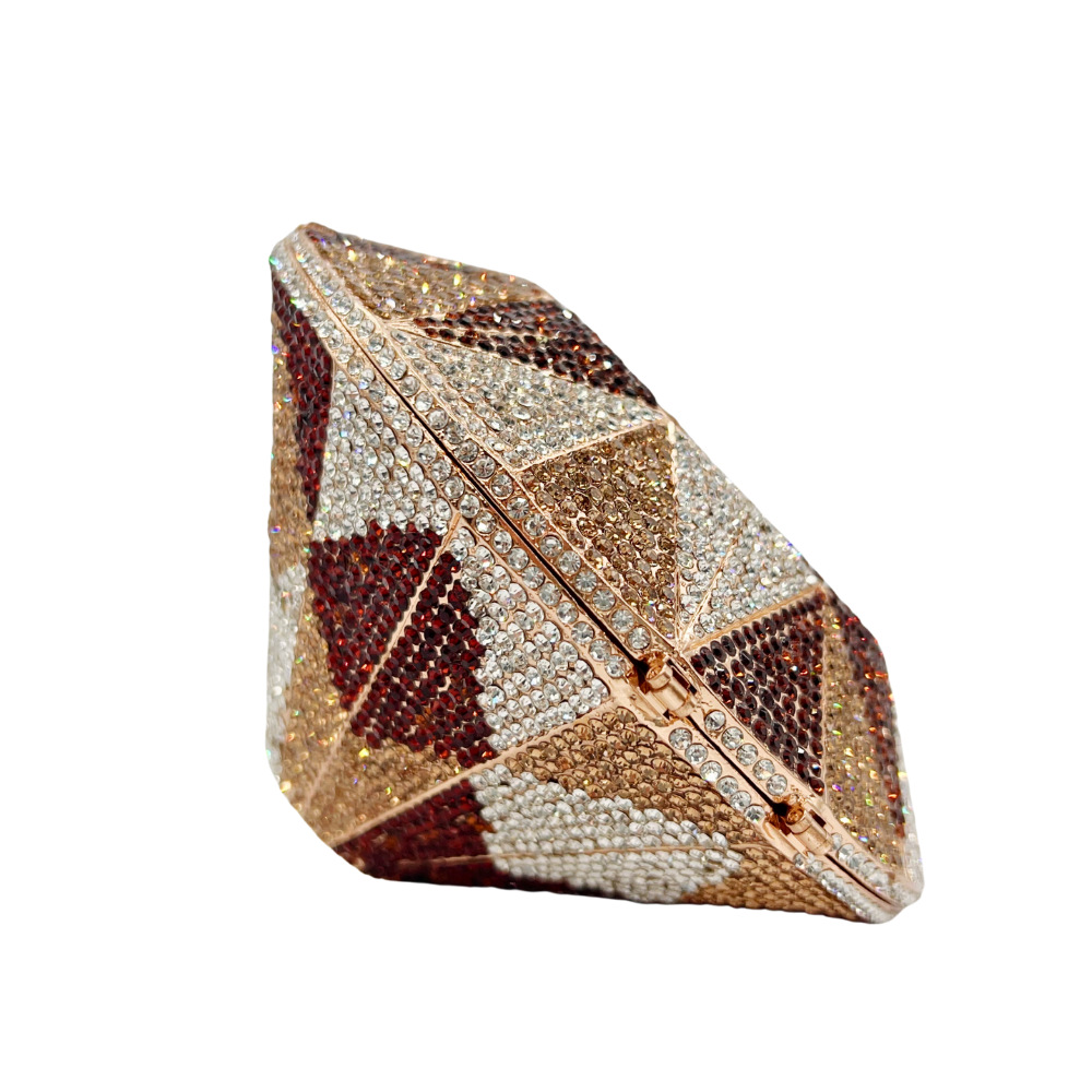 Selección estricta de bolsas de cristal de diamantes, bolsas de cristal de diamantes para banquete, bolsas de mano para mujeres