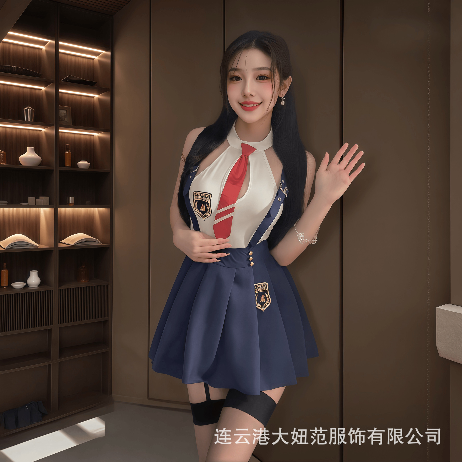 Medusa Sexy Lingerie Student Uniform College Jk Campus Temptation Passion Short Skirt Free of Taking Off Bed Suit for Women