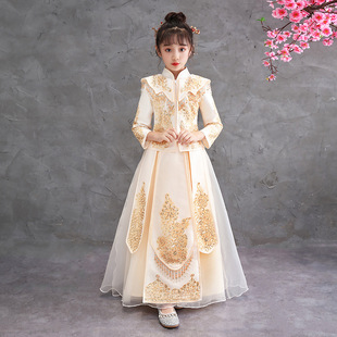 Girls Chinese Style Super Fairy Han Dynasty Suit Kidsren's Tang Suit Dress Little Girl Baby Costume Skirt Summer Wear