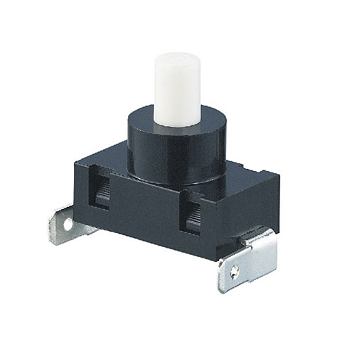 按钮开关自锁无锁复位手电筒榨汁机按钮开关带认证KAG-01A1