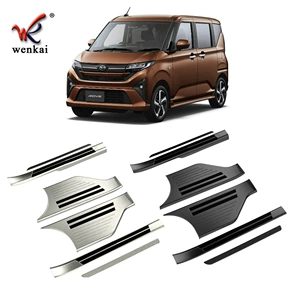 Suitable for Daihatsu 2025 Move Modified Welcome Pedal Side Door Stainless Steel Foot Pedal Guard