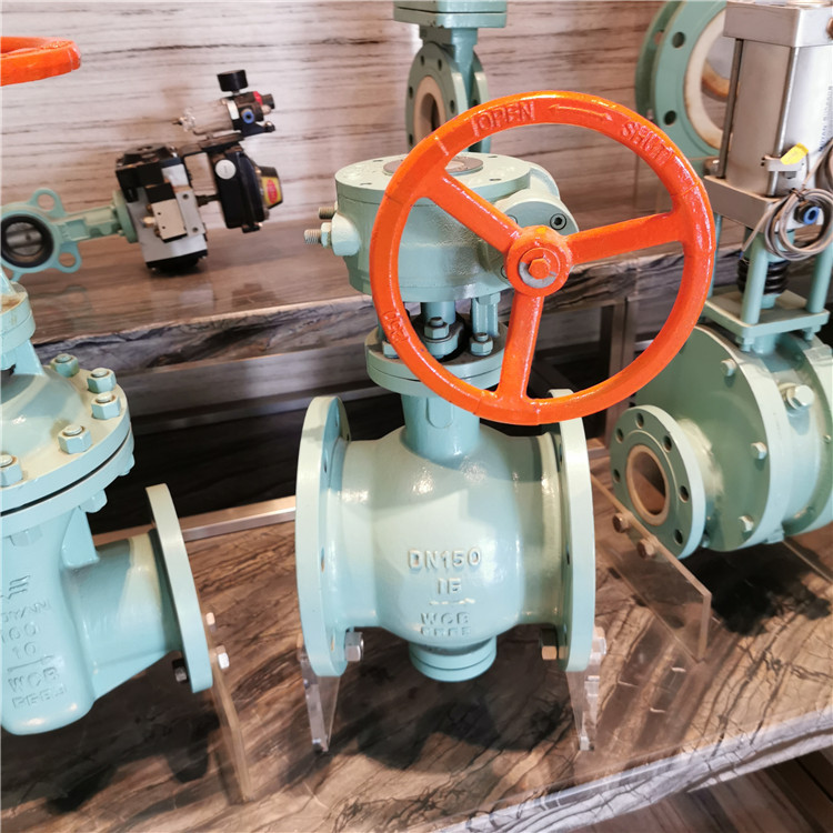 陶瓷浮动球球阀 PQ340TC-10C DN125 耐高温陶瓷偏心半球阀