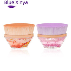 新款55#流沙柄魔術粉底刷 無痕化妝刷套裝不吃粉遮瑕便攜平底刷