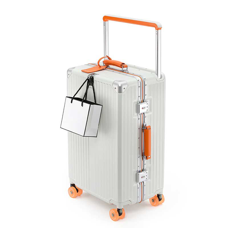 Trắng với cam [móc bên bánh xe trượt băng rộng]
