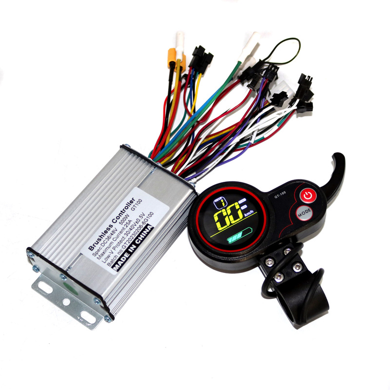 Zuncontrol36-60V500W25A Electric Scooter Controller Instrument Kit Multi-Voltage Compatible