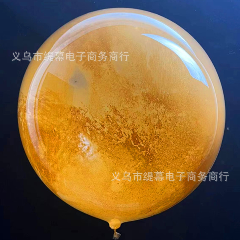 Globo de Arena Líquida de Alta Transparencia, Famoso en Internet, de 18 Pulgadas, Elástico, Redondo, Ecológico, para Decoración de Bodas, Festivales y Fiestas