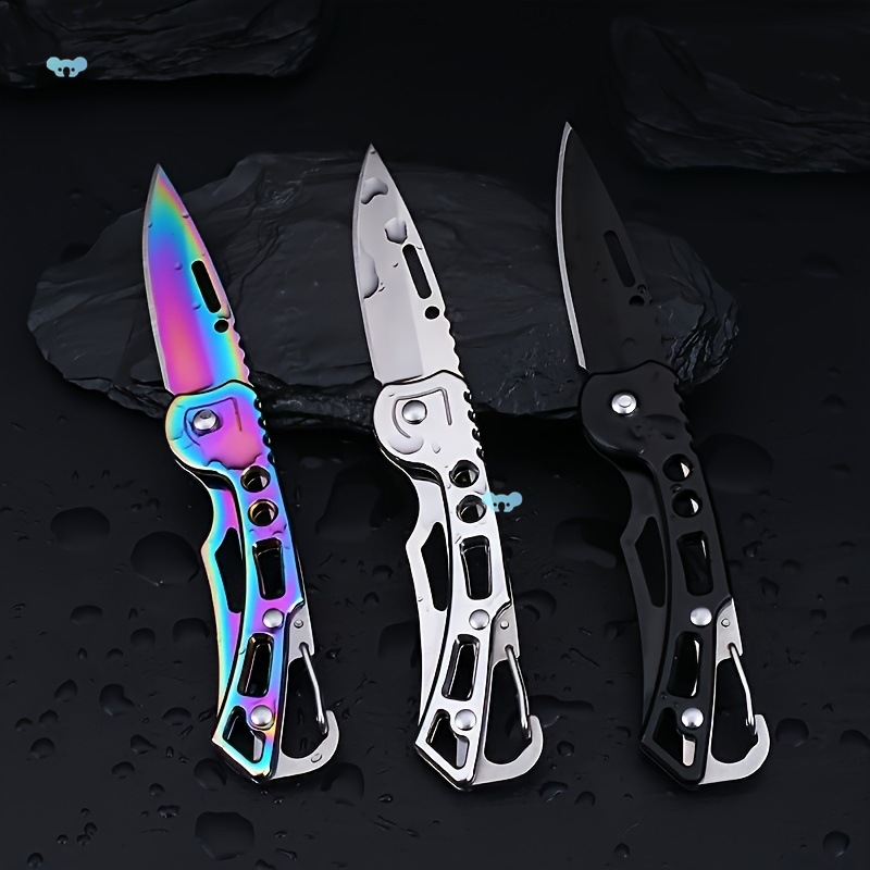 1 Multi functional Outdoor Color Folding Knife Fruit Knife