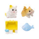 Micro landscape creative cute lying kitten doll gardening baby house DIY decoration accessories desktop small ornaments
