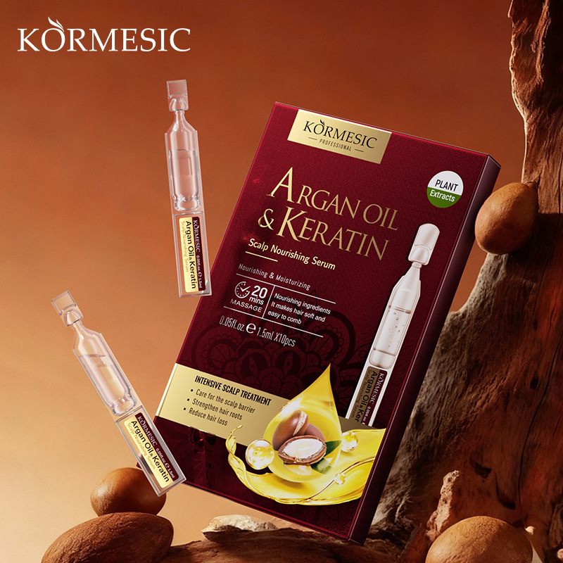 KORMESIC Algan Oil & Keratin Skin Nutrition Serum Facial Fabricante Transfronterizo Wholesale