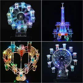 酒架;果盘、果篮;杯架、酒杯架