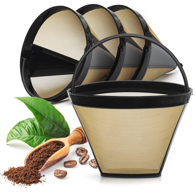 Cuisinart meicaiya coffee machine golden cone coffee strainer washable repeat make coffee filter Cuisinart meicaiya coffee machine golden cone coffee strainer washable repeat make coffee filter
