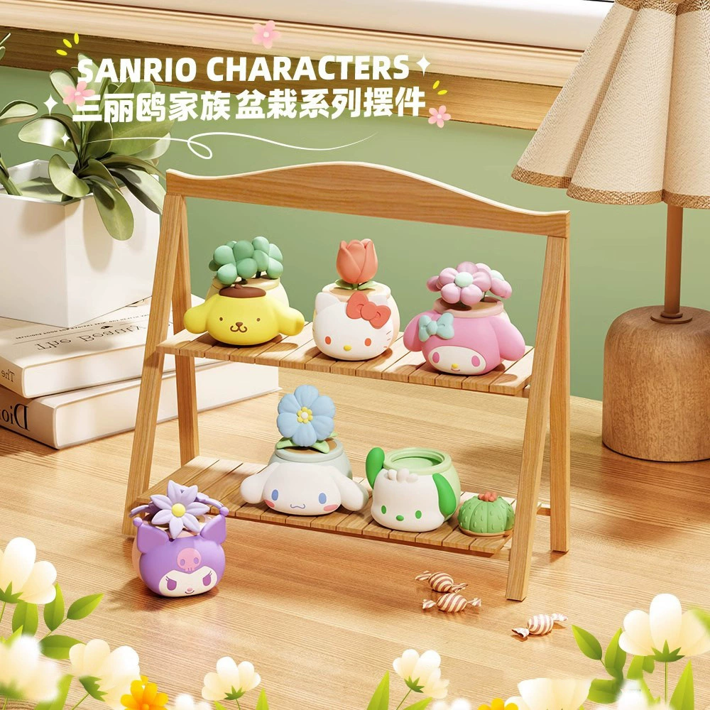 Подвесная плюшевая слепая коробка (Sanrio) — серия Angel Garden и персонажи, коллекционные мини-игрушки