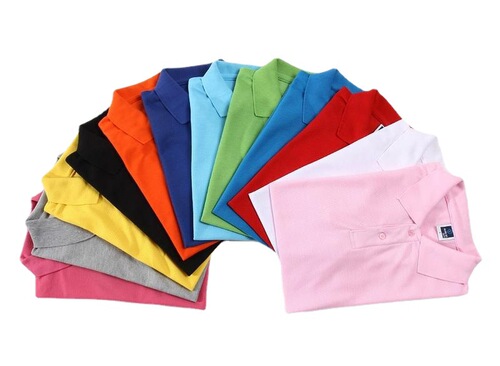 Polo shirt customization 220g collar short-sleeved workwear custom printed LOGO T-shirt solid color cultural shirt team-building clothing
