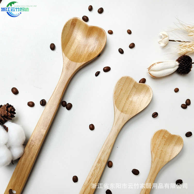 Cuchara de amor de madera Cuchara de trébol de cuatro hojas Juego de tres piezas Cuchara de madera de forma especial Juego de tres piezas de acacia Amazon