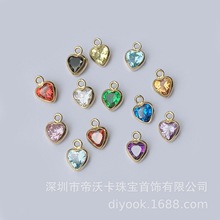 ����14K�����έh4mm��������ʯ����ʯ���ĵ���β�����DIY���