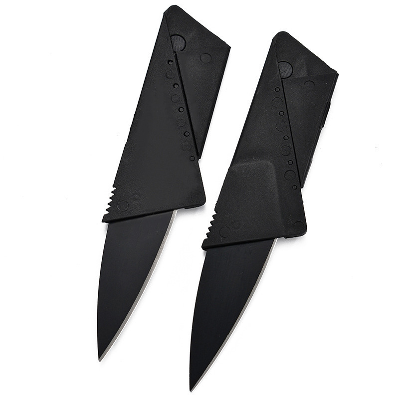 Mini cuchillo de tarjetas portátil cuchillo plegable cuchillo de tarjetas de viaje al aire libre cuchillo de frutas mini cuchillo
