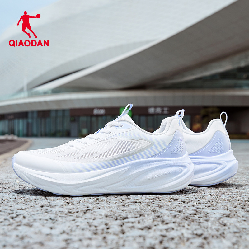 Jordan Soft-Soled Sports Shoes for Women 2026 Summer Breathable Mesh Shock-Absorbing Indoor Fitness Shoes Thick-Soled Running Shoes