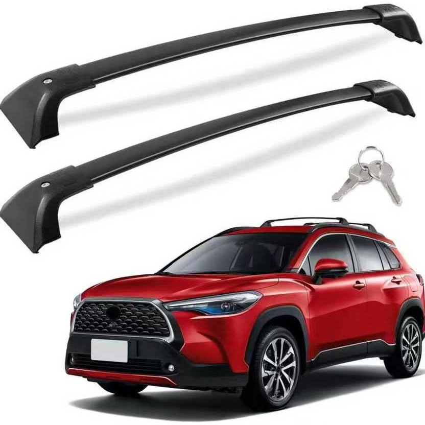 Suitable for Toyota Corolla Corolla Cross Car Modified Cross Bar Exterior Accessories with Lock Cross Bar