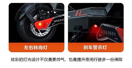 Retuol Dual Drive Folding Off-Road Electric Scooter 10inch High Power One Piece Dropshipping Dual Drive Off-Road