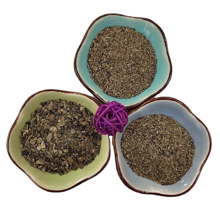 Manufacturer wholesales unexpanded vermiculite flakes