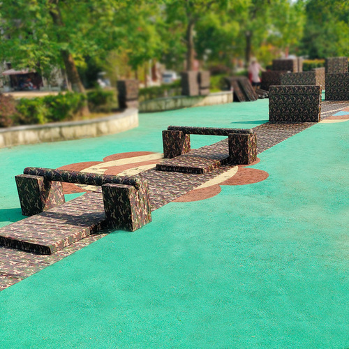 Kindergarten 400-meter camouflage military and police course props national defense expansion training obstacle children military education equipment