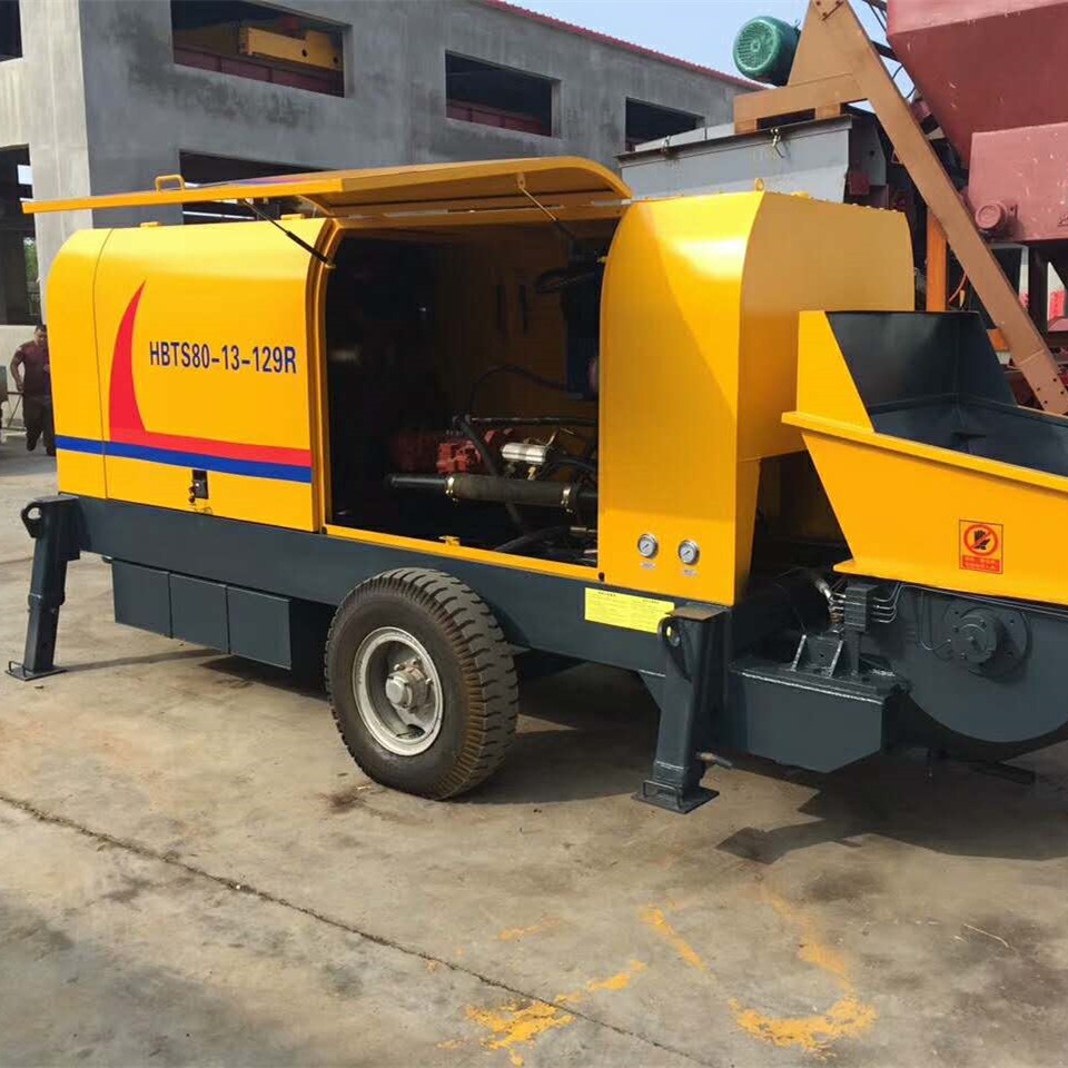 80柴油机输送泵 80拖泵 80地泵 混凝土输送泵