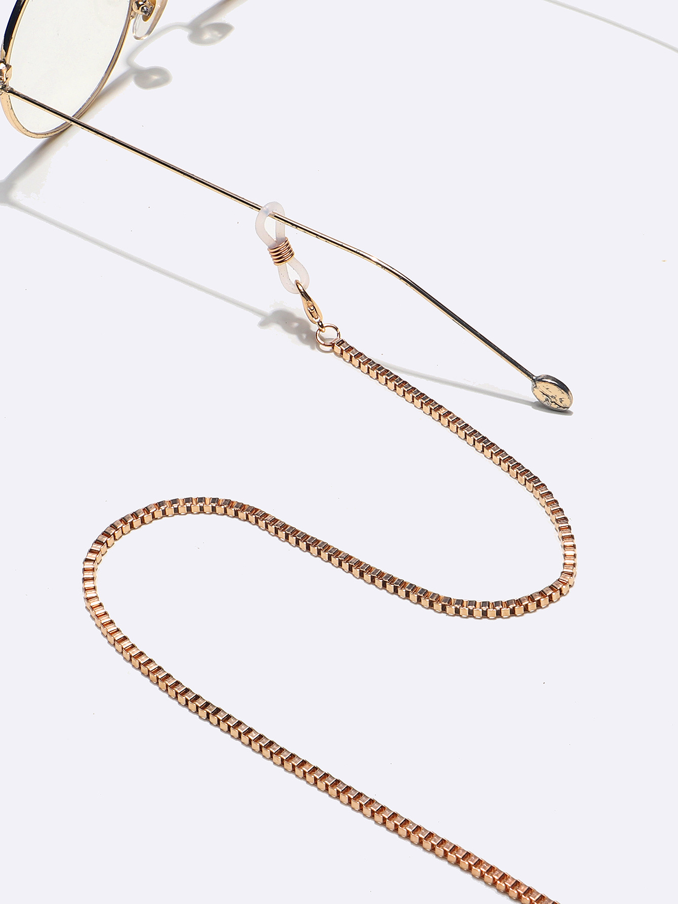 Simple Fashion Metal Anti-skid Lanyard Glasses Chain Wholesale Nihaojewelry display picture 22