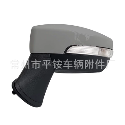 Suitable for Ford 13-19 Models Yibo Rearview Mirror Assembly with Paint Finish and Heating (Rear mirror/rearview mirror assembly) - 5-wire-electric-adjustable-mirror-lens-turn-signal-unpainted-left