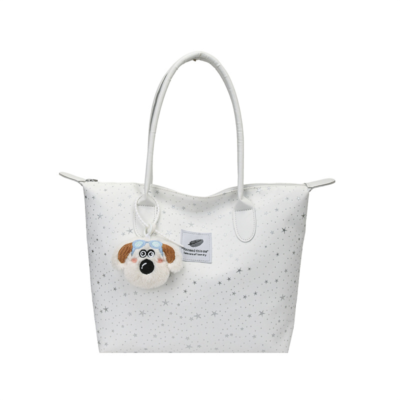 2026 bolsas de hombro de viaje de gran capacidad de mujeres bolsas de mano coreanas bolsas colgantes de dibujos animados