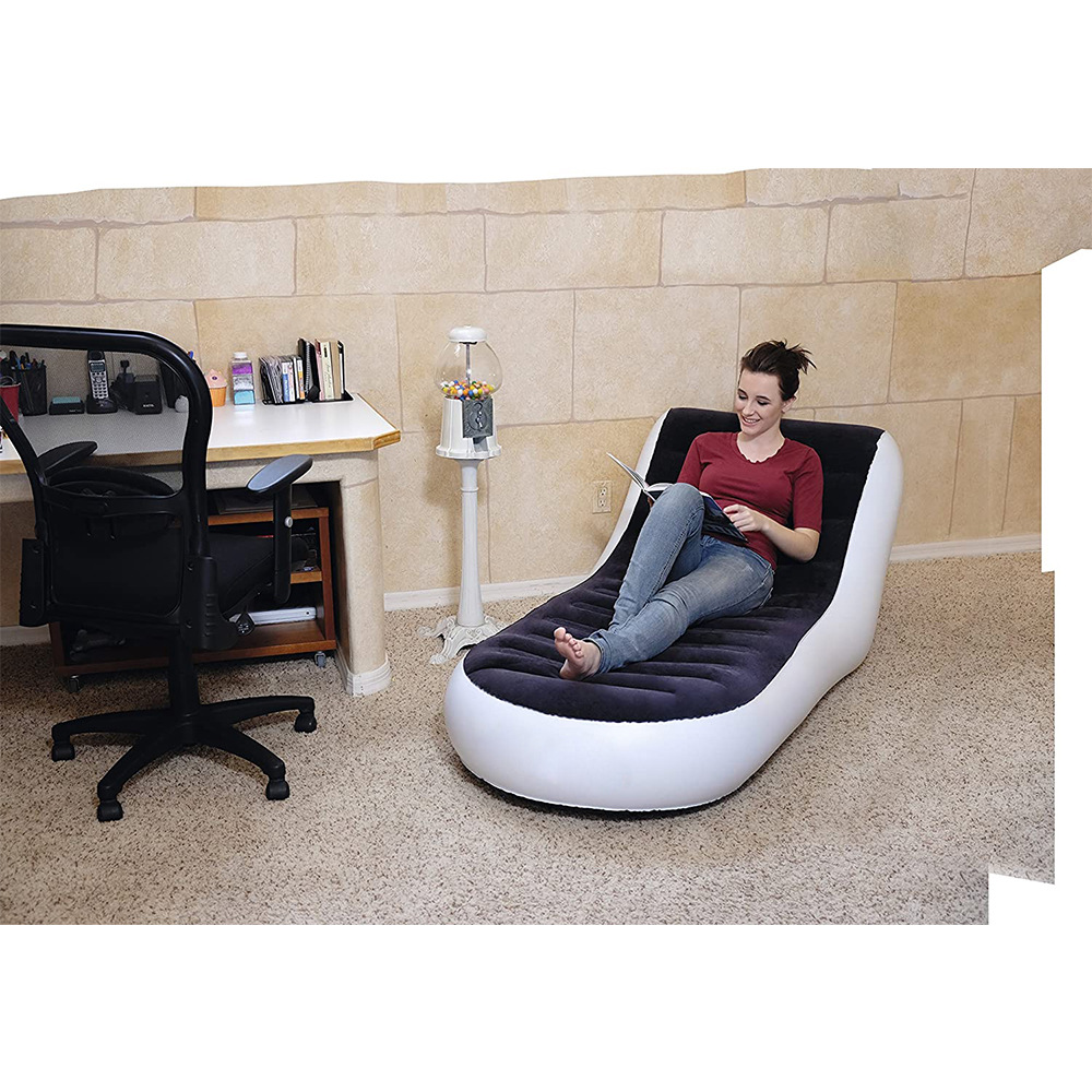 L形单人充气沙发4