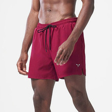欧美新款运动男士三分短裤健身夏季大码跑步休闲训练沙滩速干短裤