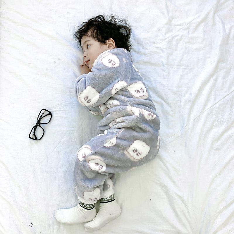 Demi-season children's flannel pijama