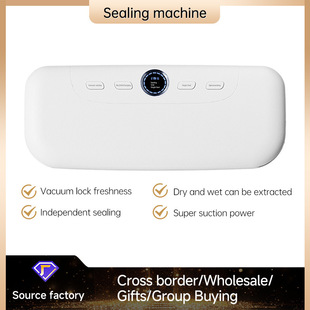 Wet and Dry Vacuum Sealing Machine, Automatic Plastic Sealing Machine, Vacuum Food Preservation, Food Preservation Machine, Small Vacuum Machine