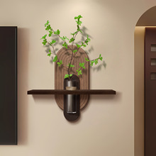 砂岩餐厅装饰画水培绿植挂画肌理感艺术客厅餐桌墙上壁画源头工厂