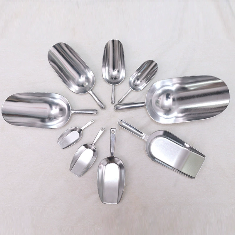 Оптовая продажа производителя, лопата для льда, утолщенная лопата для льда с круглым горлом, лопата для льда с квадратным горлом, зерновая лопата для лекарств, лопата для сухих товаров, порошок, лопата для удобрений