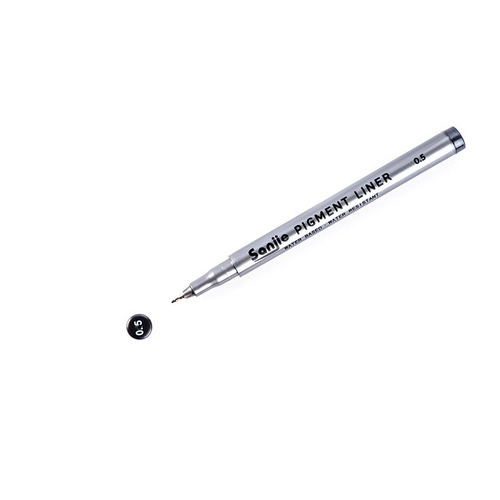 Special waterproof syringe pen for art, hand-painted syringe pen, hook stroke sketch pen, student hand-painted hook pen