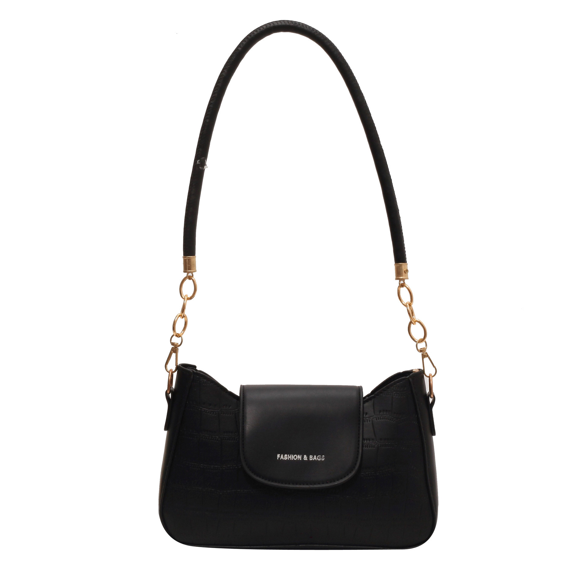 Bolso de hombro para mujer con patrón de piedra de nicho 2023 nuevo bolso de hombro casual de otoño bolso de moda con patrón de piedra