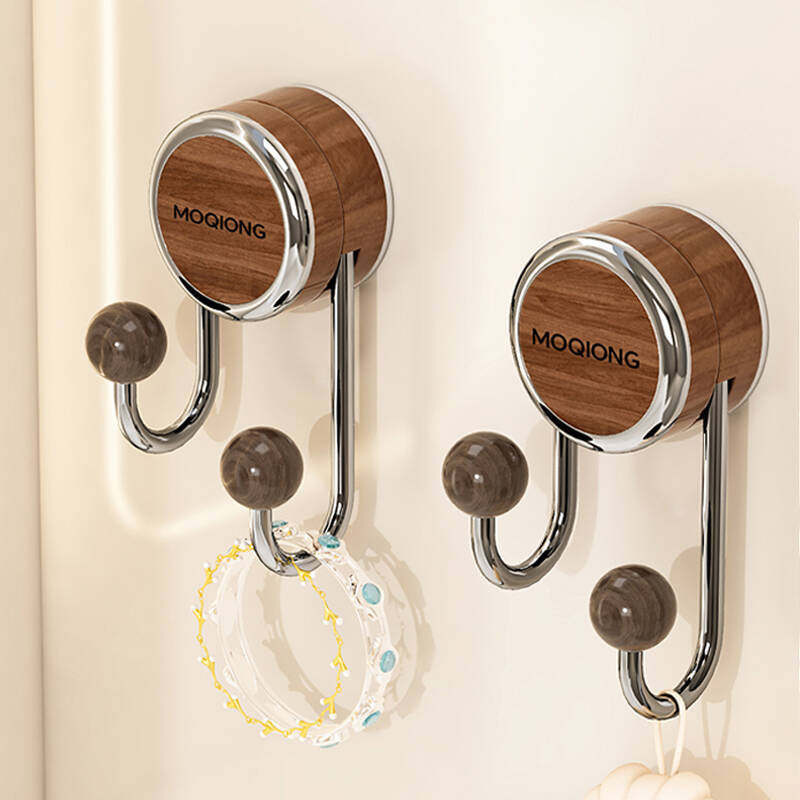 Suction Cup Hook, No-Drill Wall-Mounted Bathroom Vacuum Traceless Strong Adhesive Wall Hook for Heavy Loads Behind the Door Suction Cup Hook, No-Drill Wall-Mounted Bathroom Vacuum Traceless Strong Adhesive Wall Hook for Heavy Loads Behind the Door