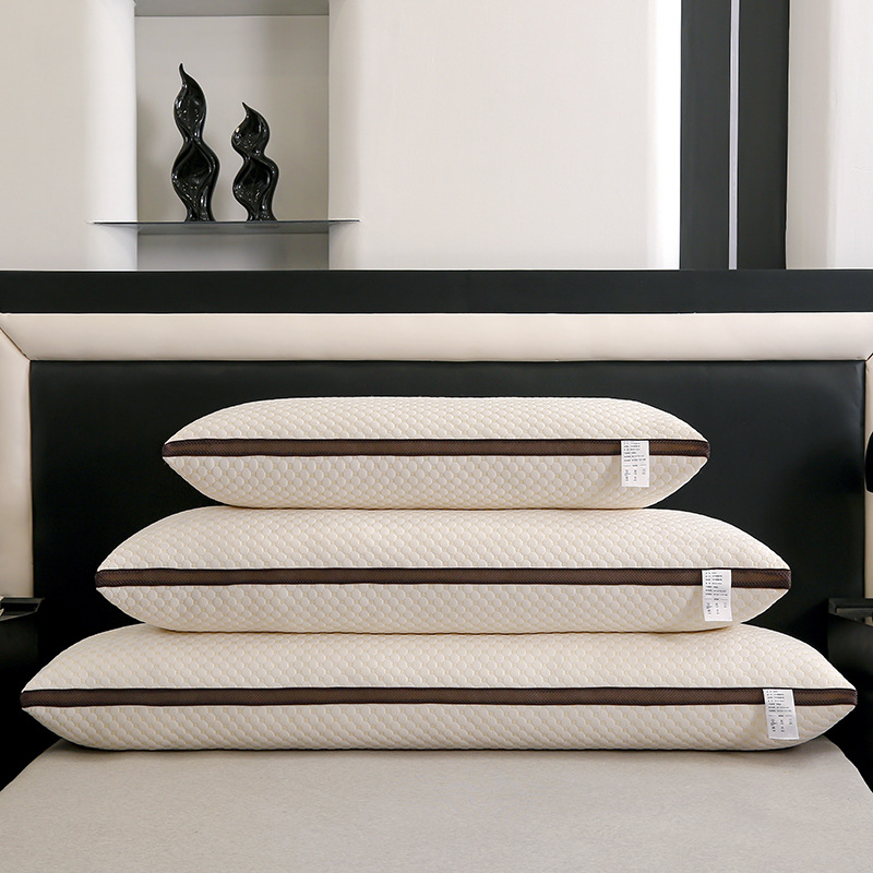 批发情侣款长枕双人枕加长款针织高枕家用护颈亲子长枕头枕芯