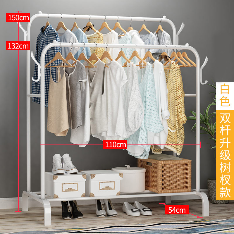 110双杆白色带树杈